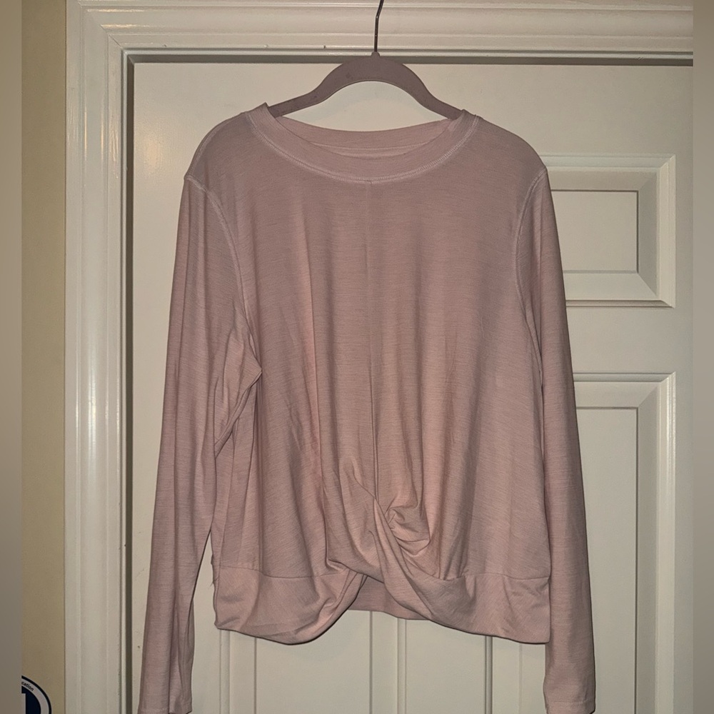 Old Navy Women's Pink Long Sleeve Top